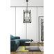 Easton 8 Light 16.5 inch Matte Black Chandelier Ceiling Light