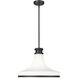 Reznor Pendant Ceiling Light in Matte Black