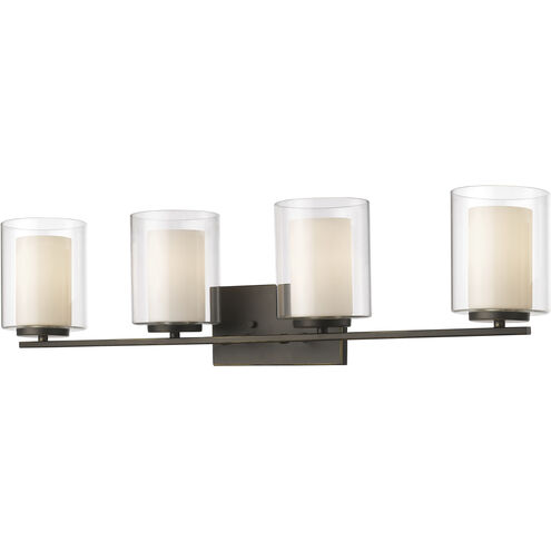 Willow 4 Light 31.5 inch Olde Bronze Vanity Wall Light