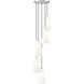 Farrell 5 Light 12 inch Brushed Nickel Chandelier Ceiling Light