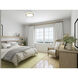 Algar LED 12 inch Matte White and Modern Gold Flush Mount Ceiling Light
