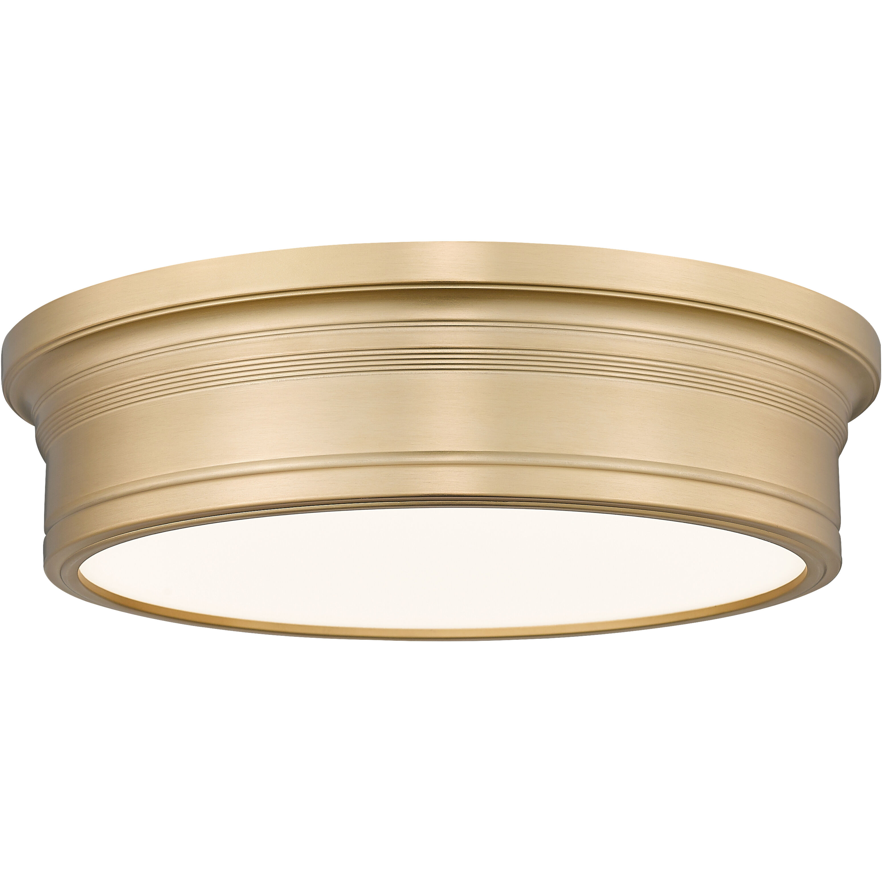Bentley LED 16 inch Modern Gold Flush Mount Ceiling Light