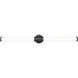 Warwick LED 40.25 inch Matte Black Bath Vanity Wall Light