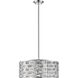 Aludra 5 Light 18.25 inch Chrome Chandelier Ceiling Light