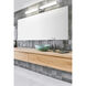 Egon LED 40 inch Brushed Nickel Bath Vanity Light Wall Light