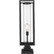Dunbroch 1 Light 28.75 inch Black Outdoor Pier Mounted Fixture