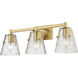 Analia 3 Light 26.25 inch Bathroom Vanity Light