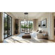 Renaud LED 28 inch Matte Black Chandelier Ceiling Light