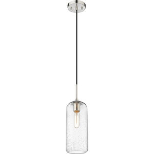 Monty 1 Light 5.25 inch Brushed Nickel Pendant Ceiling Light