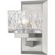 Rubicon 1 Light 4.75 inch Brushed Nickel Wall Sconce Wall Light in G9