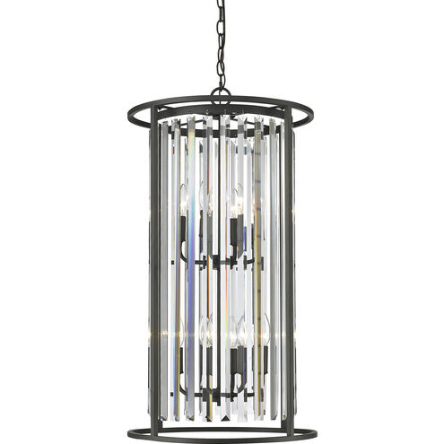 Monarch 8 Light 17 inch Bronze Chandelier Ceiling Light in 20.6