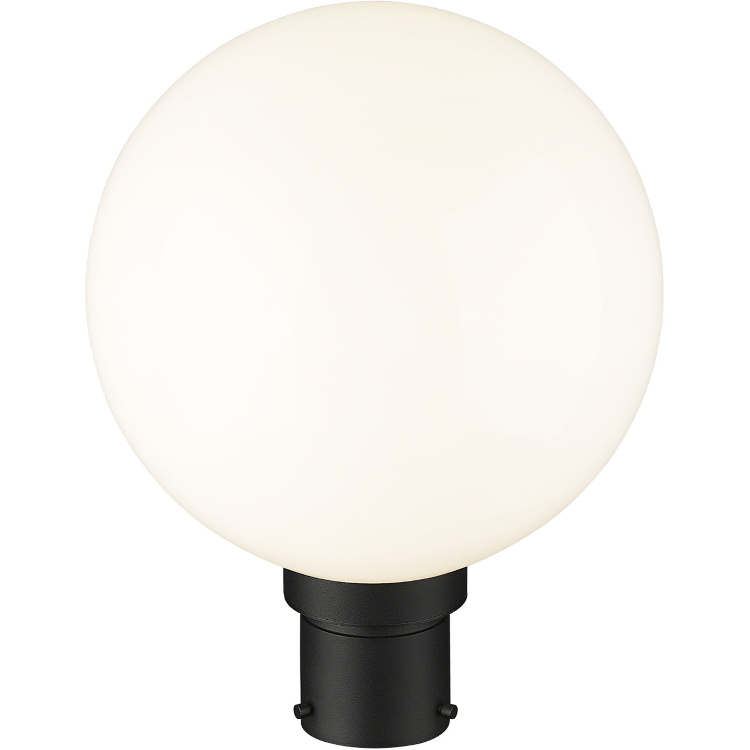 Laurent 1 Light 15.75 inch Black Outdoor Post Mount Fixture