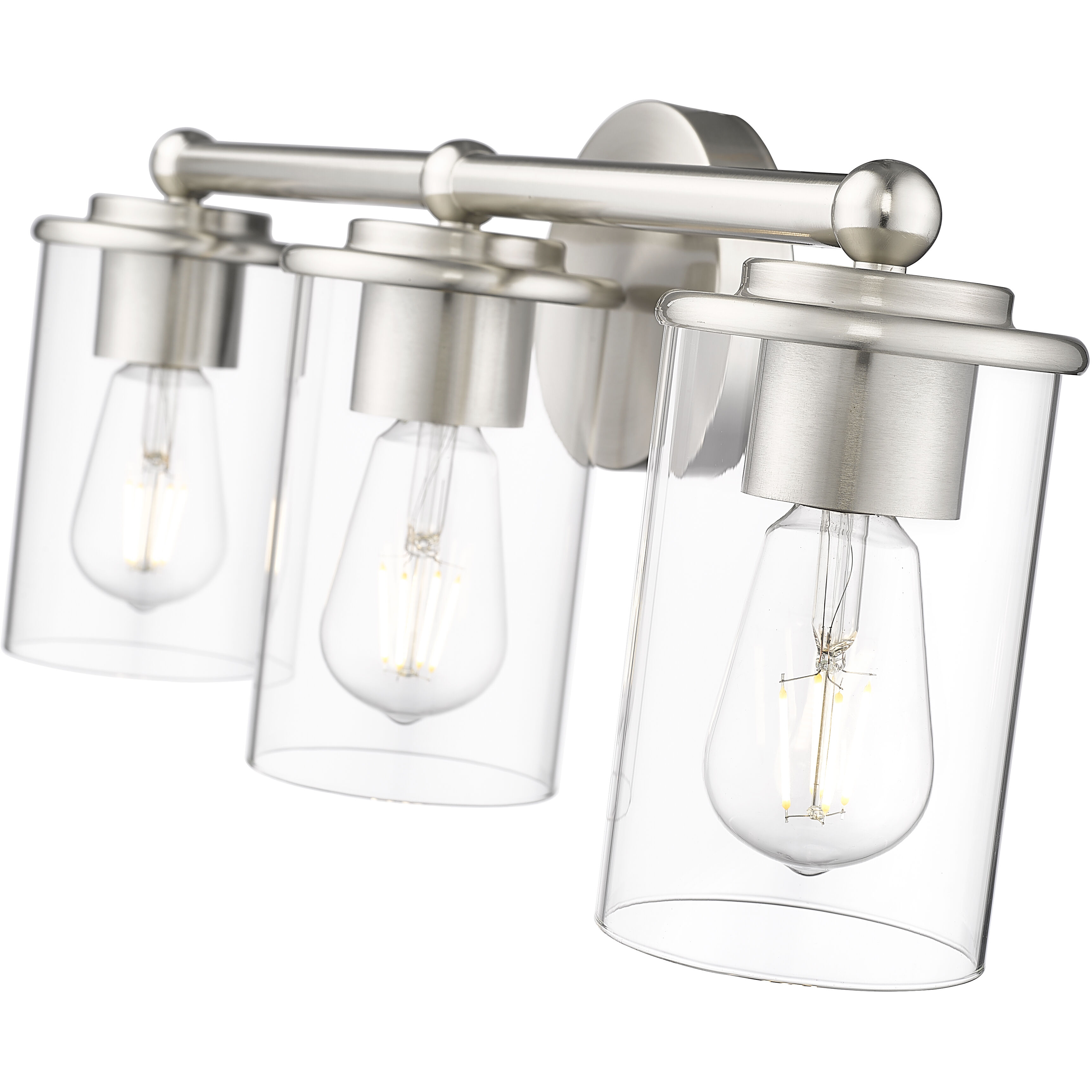 Thayer 3 Light 22.5 inch Brushed Nickel Vanity Wall Light