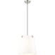 Weston 3 Light 13 inch Brushed Nickel Pendant Ceiling Light