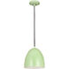 Z-Studio 1 Light 9.5 inch Mint Pendant Ceiling Light