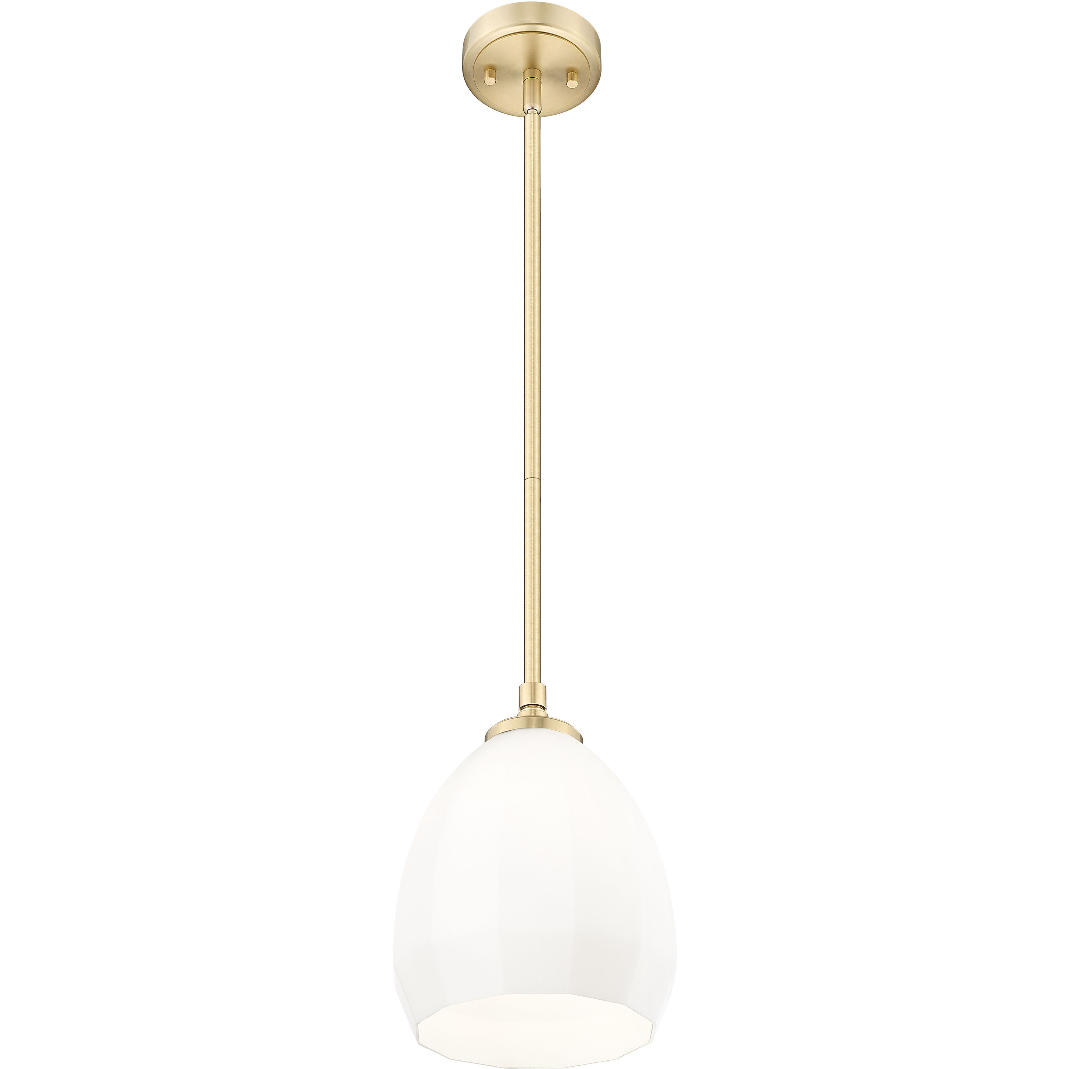 Oren 1 Light 8 inch Modern Gold Pendant Ceiling Light