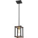Kirkland 1 Light 6.25 inch Rustic Mahogany Pendant Ceiling Light