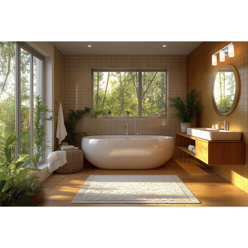 Danica 3 Light 20.5 inch Chrome Bath Vanity Light Wall Light