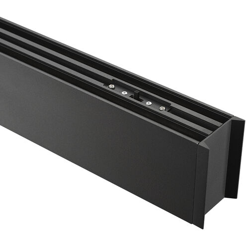 Hudson Linear Chandelier Ceiling Light in Matte Black