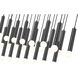 Stari Linear Chandelier Ceiling Light in Matte Black