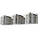 Fortuna LED 20.47 inch Chrome Vanity Wall Light in 3, 2.6