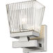 Astor 1 Light 5.75 inch Brushed Nickel Wall Sconce Wall Light