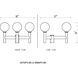 Laurent 3 Light 30 inch Black Outdoor Post Mount Fixture