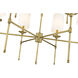 Emily 9 Light 38 inch Rubbed Brass Chandelier Ceiling Light