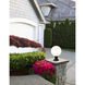Laurent 1 Light 17.75 inch Black Outdoor Pier Mounted Fixture