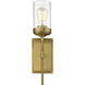 Calliope 1 Light 4.5 inch Foundry Brass Wall Sconce Wall Light