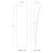 Landrum LED 18 inch Black Outdoor Wall Light