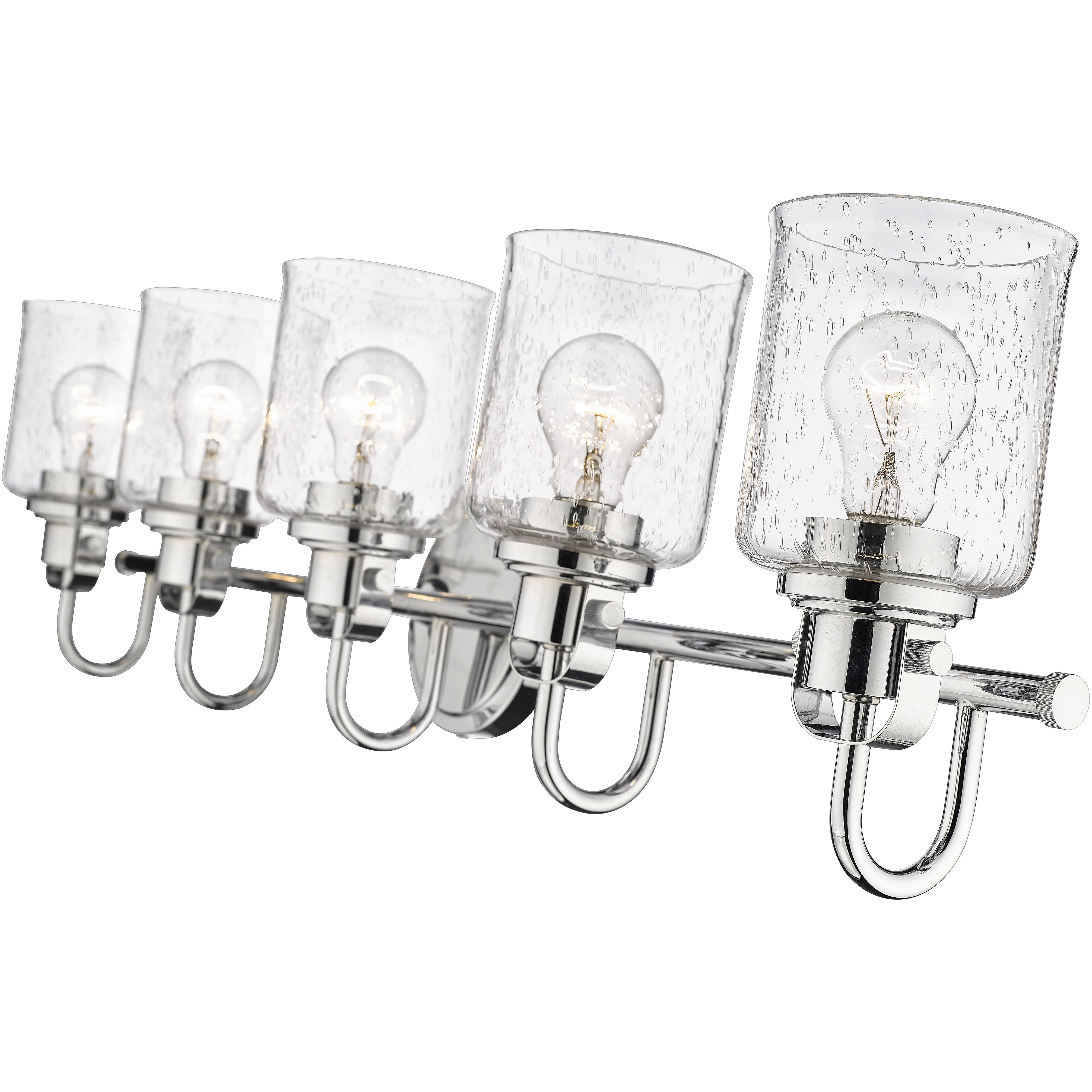 Kinsley 5 Light 35 inch Chrome Bath Vanity Wall Light
