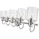 Kinsley 5 Light 35 inch Chrome Bath Vanity Wall Light