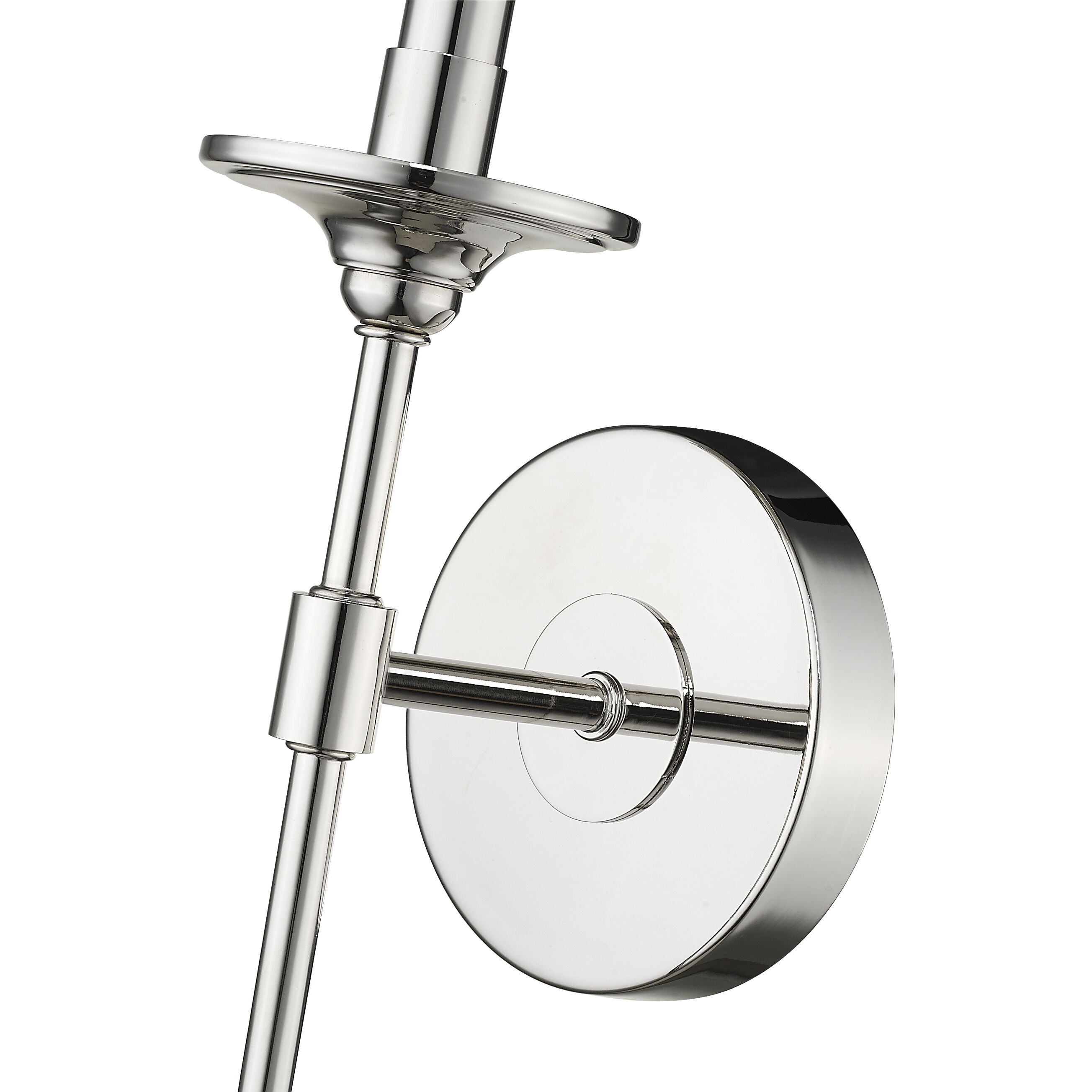 Emily 1 Light 5.5 inch Polished Nickel Wall Sconce Wall Light