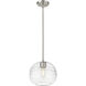 Harmony 1 Light 10 inch Brushed Nickel Pendant Ceiling Light