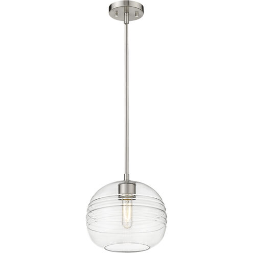 Harmony 1 Light 10 inch Brushed Nickel Pendant Ceiling Light