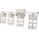 Archer 4 Light 32.75 inch Brushed Nickel Vanity Wall Light