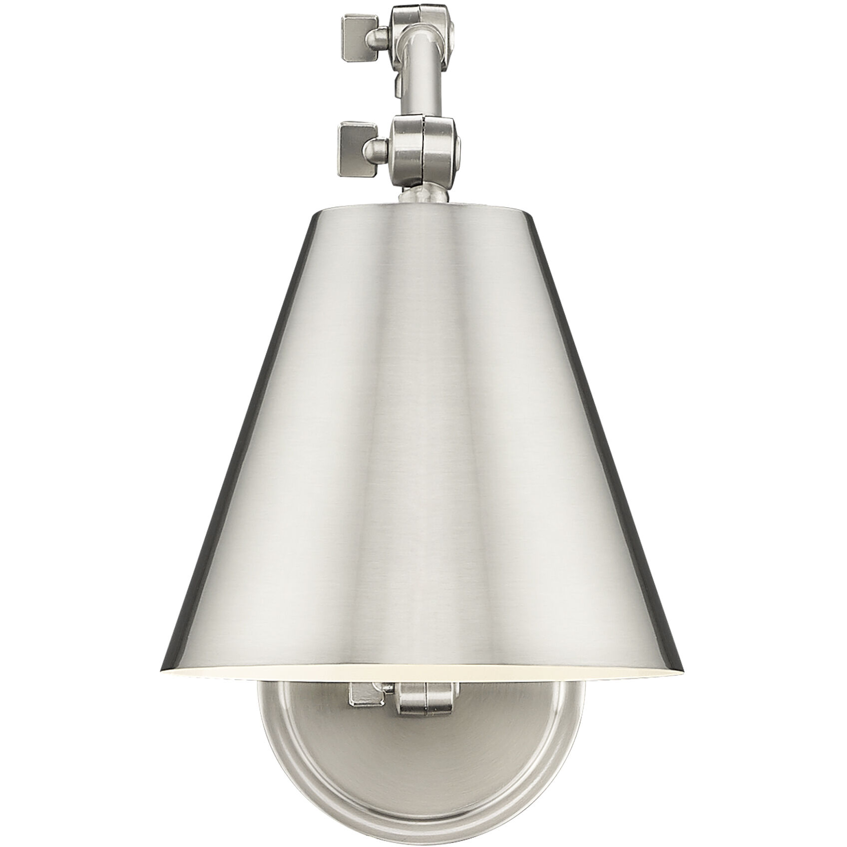 Regent 1 Light 7.5 inch Brushed Nickel Wall Sconce Wall Light