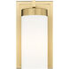 Danica 1 Light 4.75 inch Modern Gold Wall Sconce Wall Light
