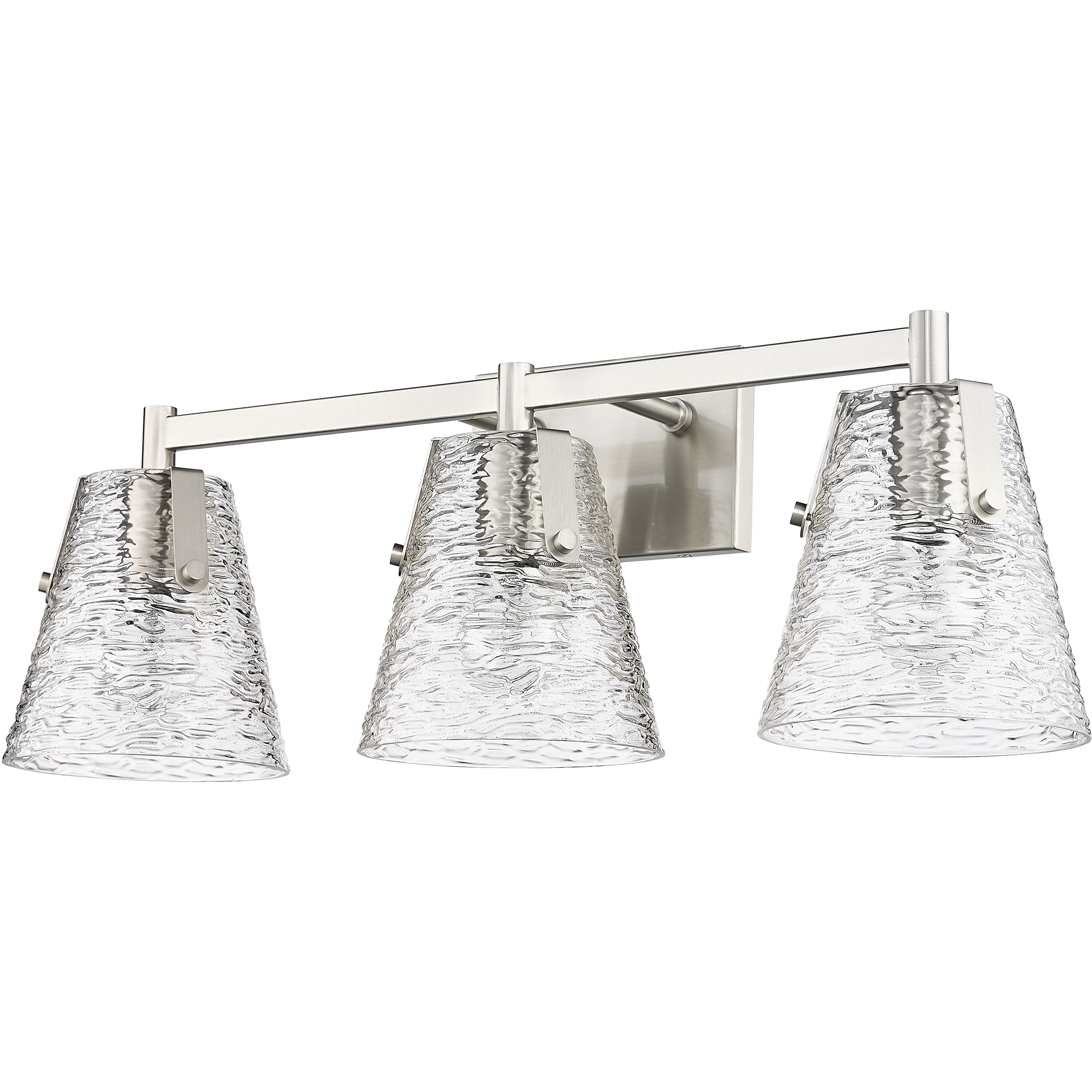 Analia 3 Light 26.25 inch Brushed Nickel Vanity Wall Light