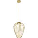 Savanti 1 Light 12 inch Modern Gold Pendant Ceiling Light