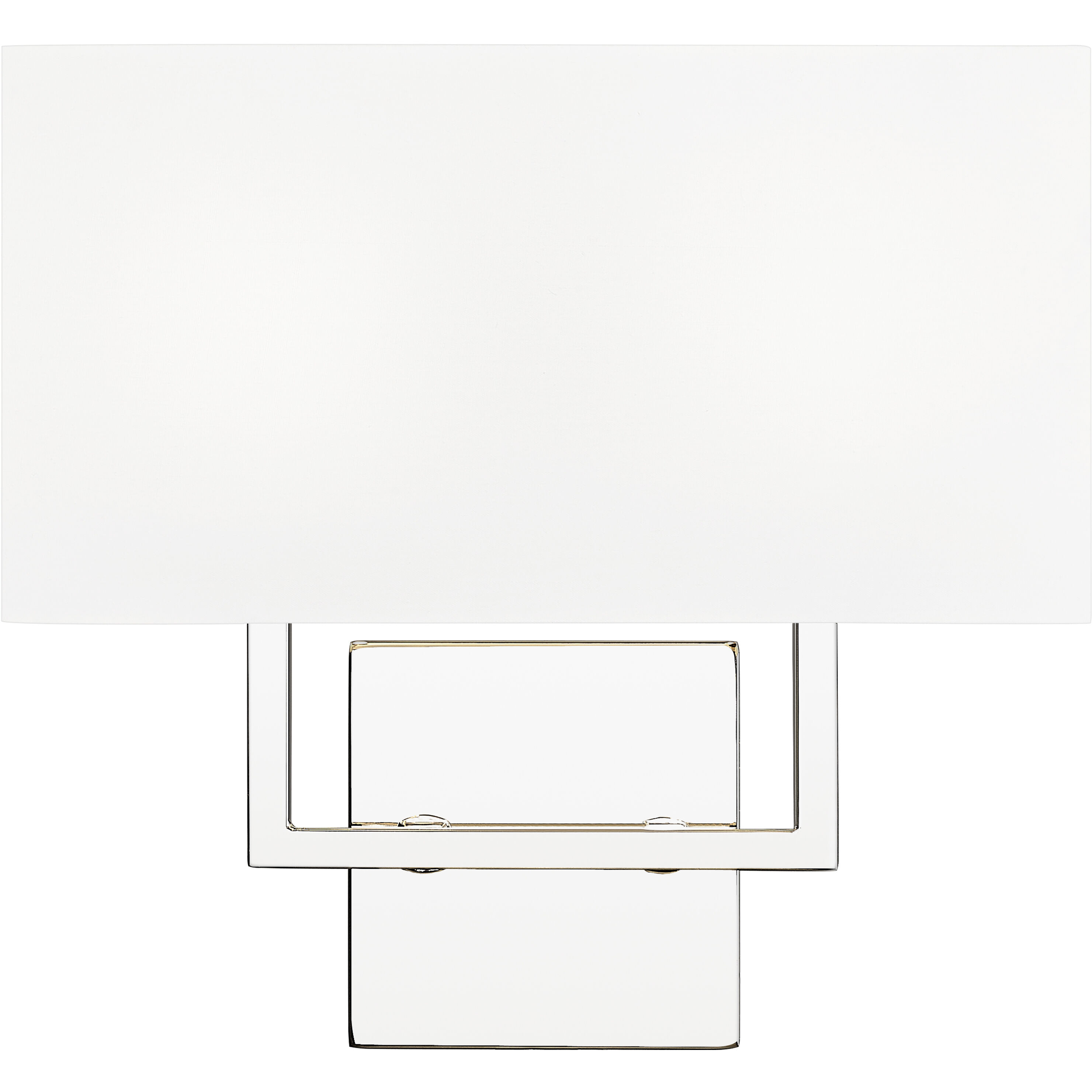 Saxon Wall Sconce Wall Light in Polished Nickel