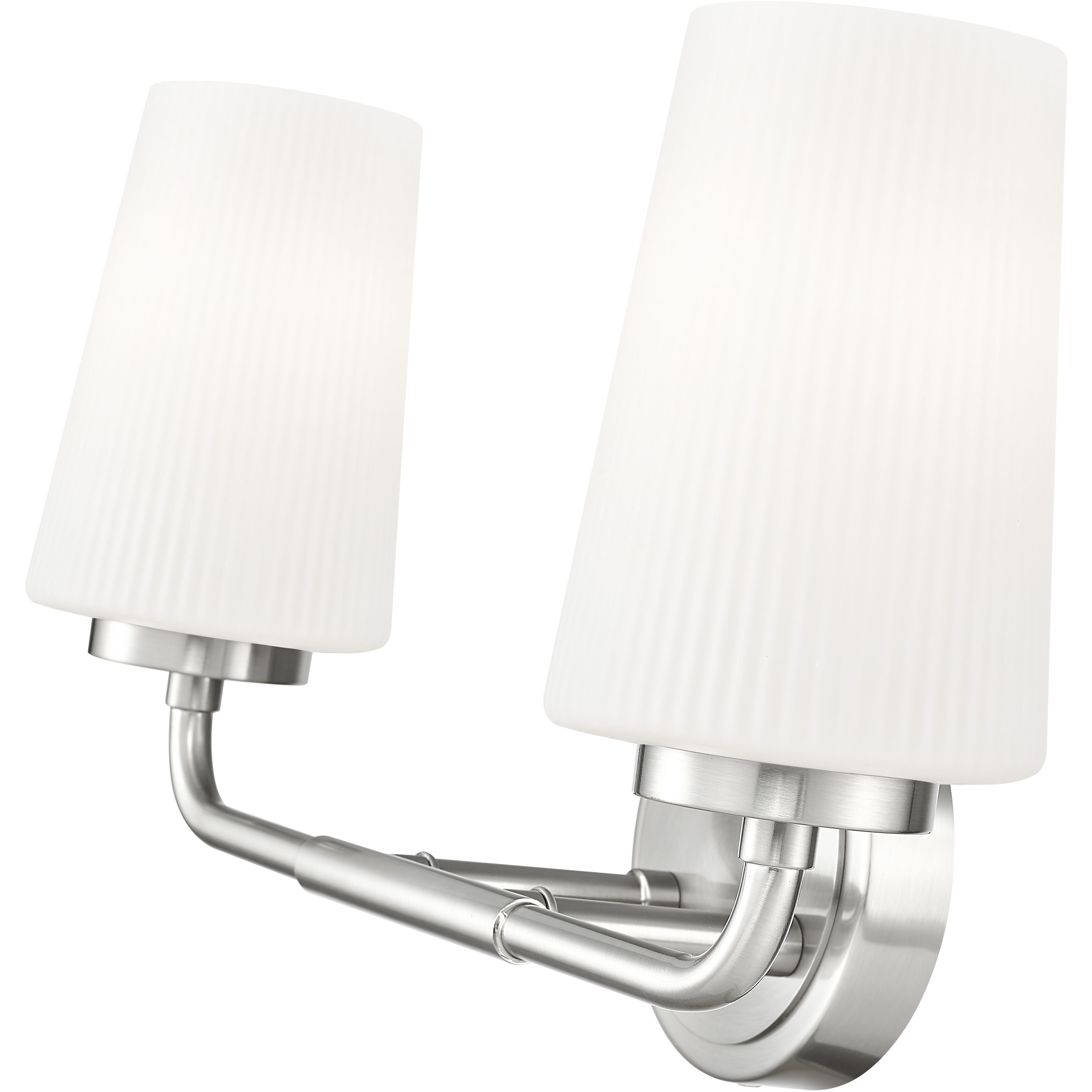 Montford 2 Light 16 inch Brushed Nickel Bath Vanity Light Wall Light