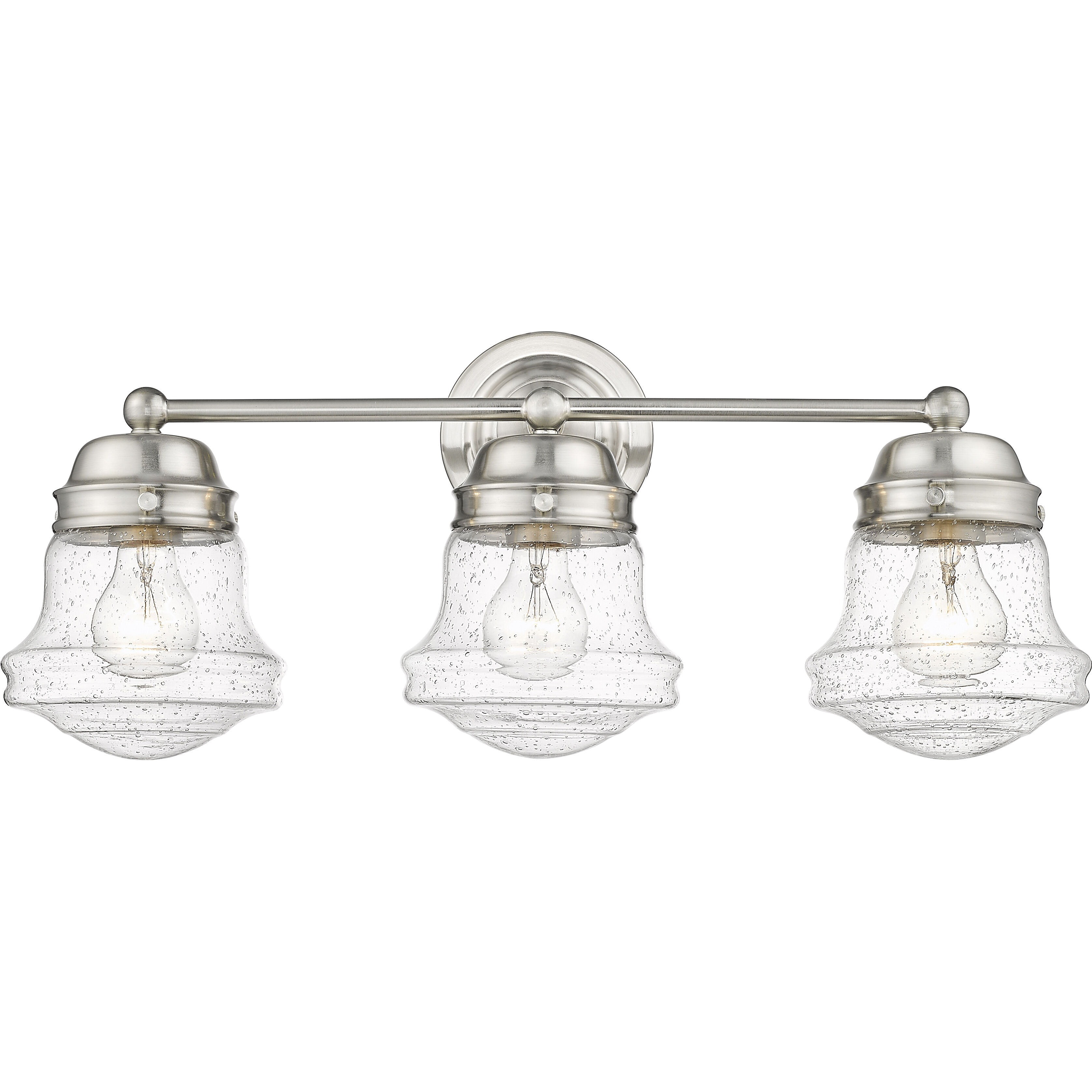 Vaughn 3 Light 22.5 inch Brushed Nickel Vanity Wall Light