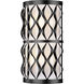 Harden 2 Light 8 inch Matte Black Wall Sconce Wall Light