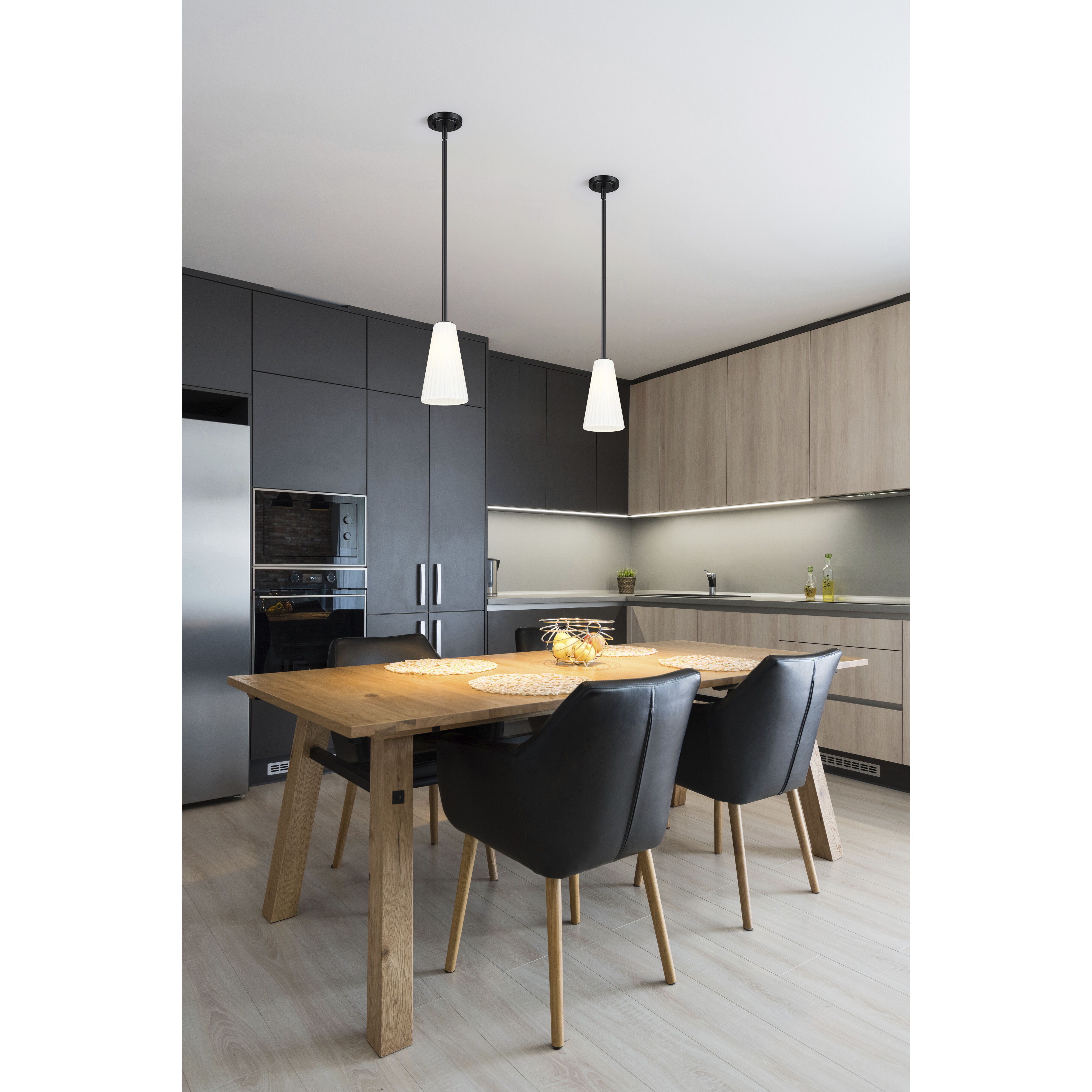 Farrell 1 Light 6 inch Matte Black Pendant Ceiling Light