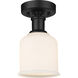 Bryant 1 Light 5.5 inch Matte Black Flush Mount Ceiling Light