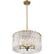 Glacier 5 Light 19.00 inch Pendant