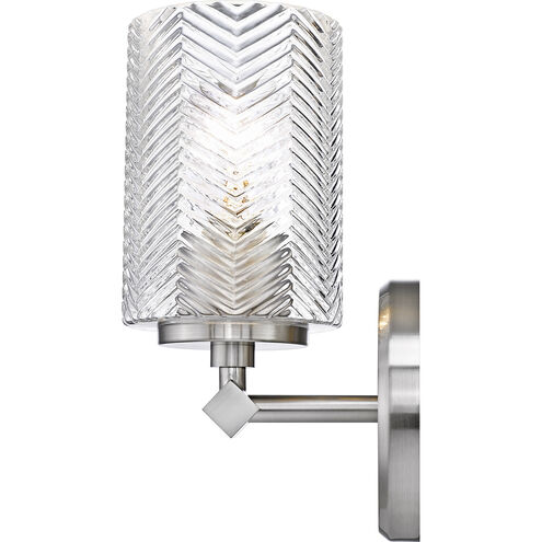 Dover Street 1 Light 4.75 inch Brushed Nickel Wall Sconce Wall Light