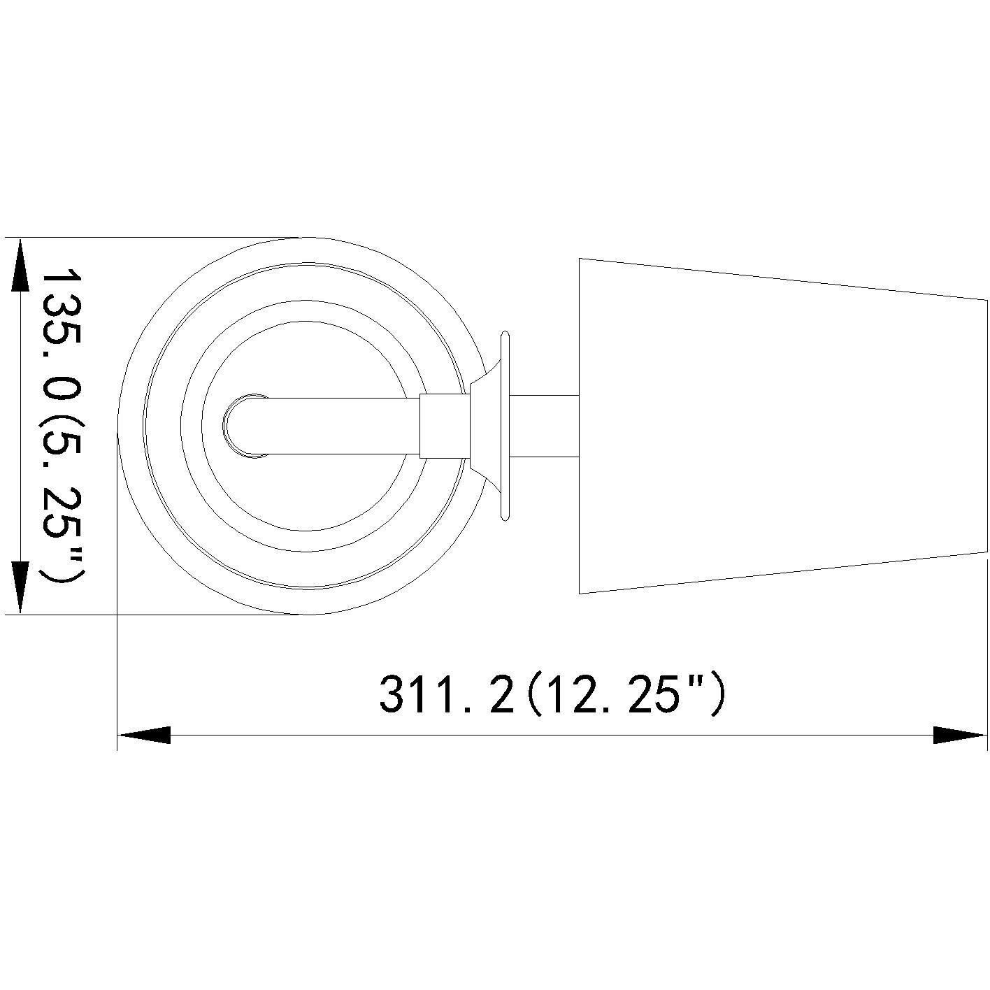 Katerina Wall Sconce Wall Light in Rubbed Brass